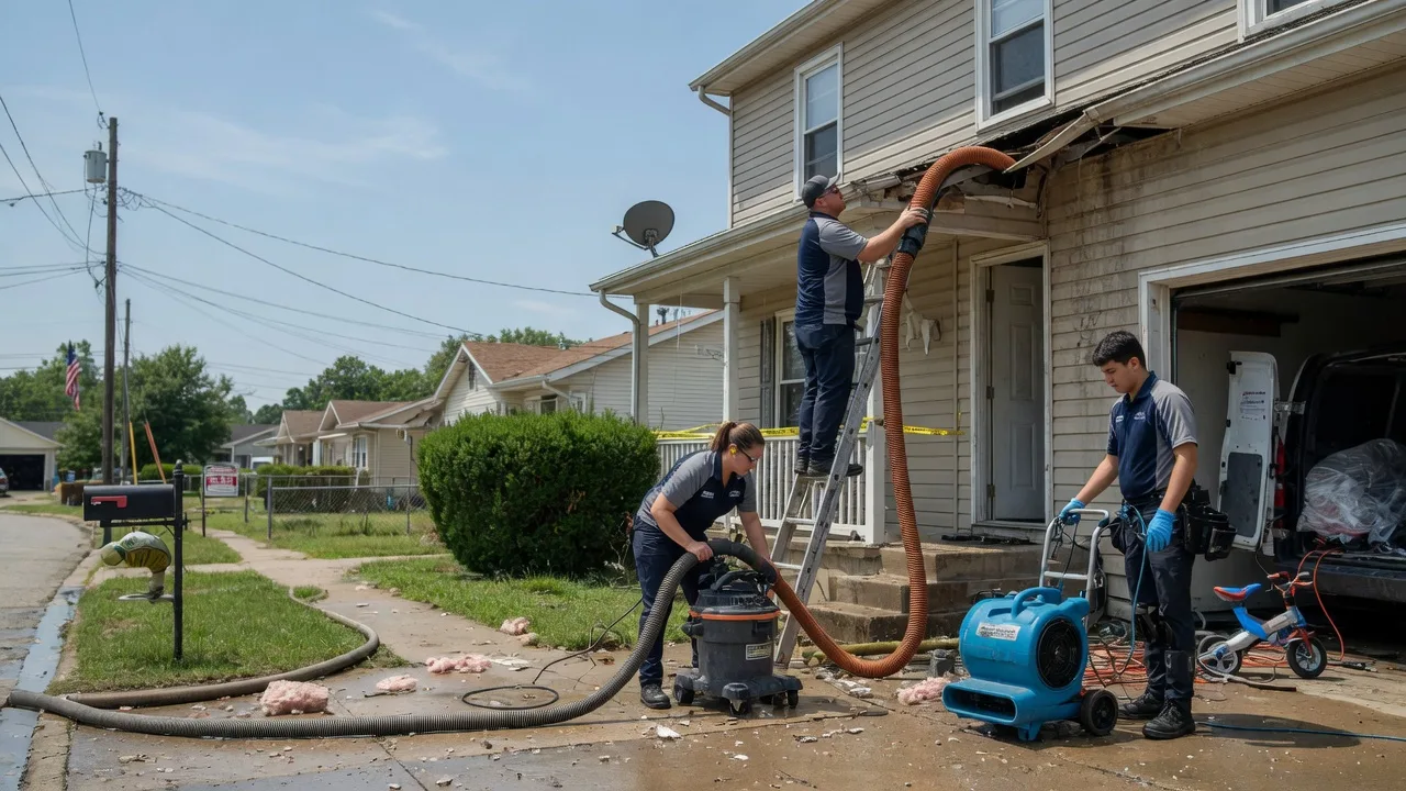 Water Damage Restoration in Plaucheville, LA near me